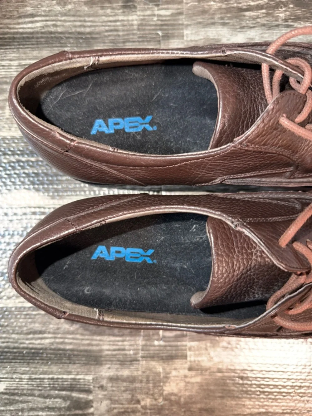 Apex Lexington Men's Moc Toe Oxford Dress Shoe NWOT